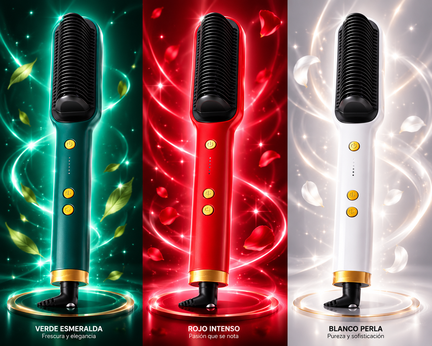 Cepillo Alisador Pelo (4 Colores)