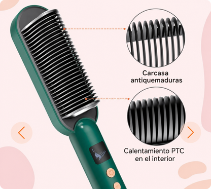 Cepillo Alisador Pelo (4 Colores)